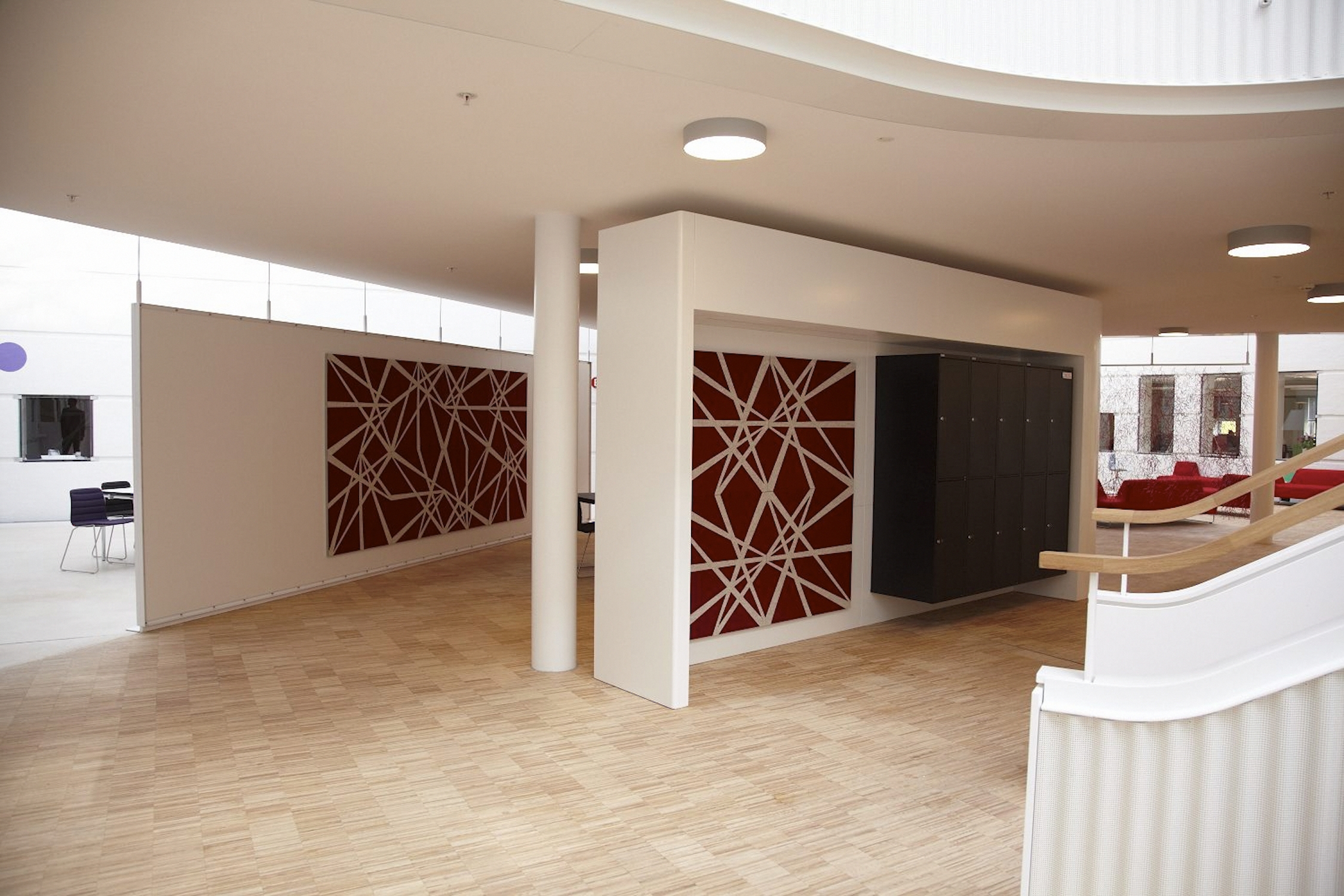 Twister akustikmoduler i filt hos Tryg (8)